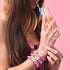 Einhorn Pink | Silber | Meerjungfrau Glas Statement Armband